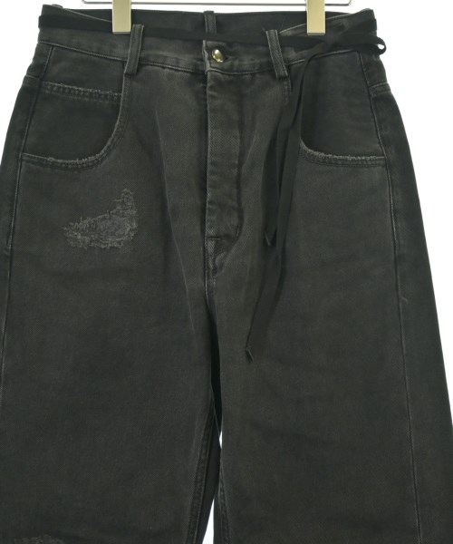 ANN DEMEULEMEESTER（アンドゥムルメステール）デニムパンツ 黒 サイズ:44(S位) メンズ/2200670784011