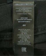 ANN DEMEULEMEESTER（アンドゥムルメステール）デニムパンツ 黒 サイズ:44(S位) メンズ/2200670784011
