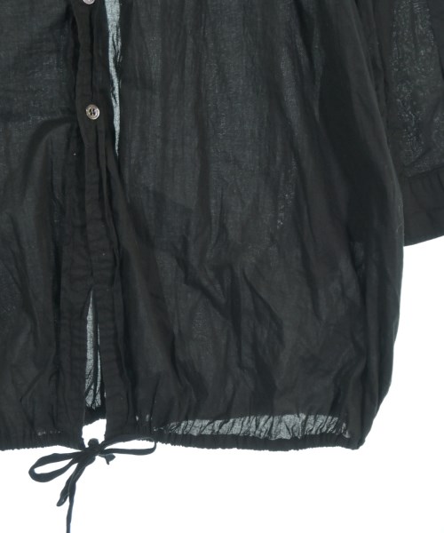ANN DEMEULEMEESTER（アンドゥムルメステール）カジュアルシャツ 黒 サイズ:XS メンズ/2200730152064
