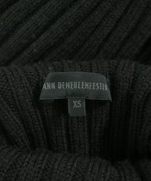 ANN DEMEULEMEESTER（アンドゥムルメステール）ニット・セーター 黒 サイズ:XS メンズ/2200731111039