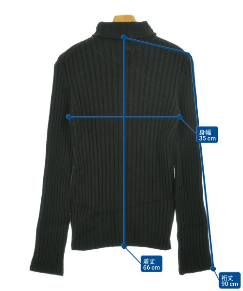 ANN DEMEULEMEESTER（アンドゥムルメステール）ニット・セーター 黒 サイズ:XS メンズ/2200731111039