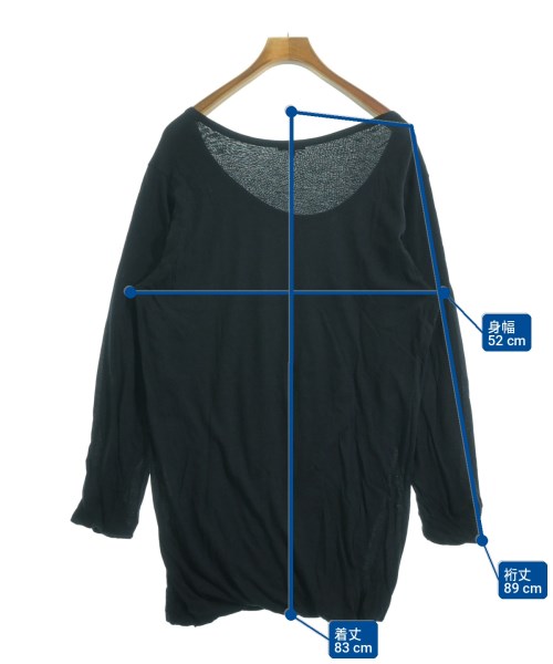ANN DEMEULEMEESTER（アンドゥムルメステール）Tシャツ・カットソー 紺 サイズ:36(XS位) レディース/2200724483037