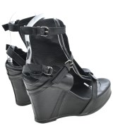 ANN DEMEULEMEESTER（アンドゥムルメステール）パンプス 黒 サイズ:EU36 1/2(23cm位) レディース/2200735087019