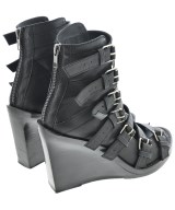 ANN DEMEULEMEESTER（アンドゥムルメステール）パンプス 黒 サイズ:EU37(23.5cm位) レディース/2200735087026