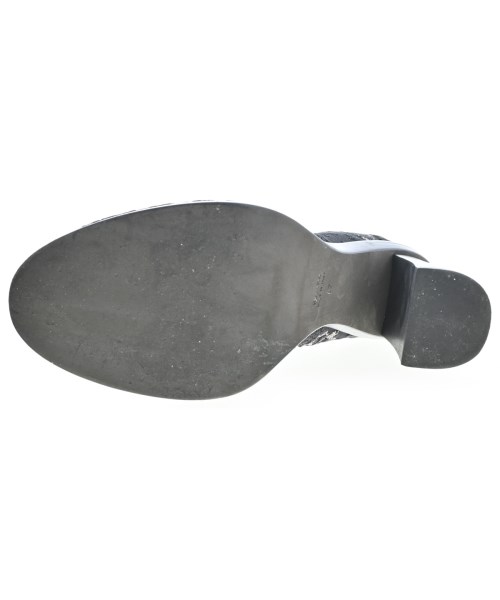 ANN DEMEULEMEESTER（アンドゥムルメステール）ブーツ 黒 サイズ:EU37(23.5cm位) レディース/2200719916236