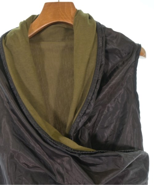 ANN DEMEULEMEESTER（アンドゥムルメステール）ベスト 茶 サイズ:38(S位) レディース/2200721887128