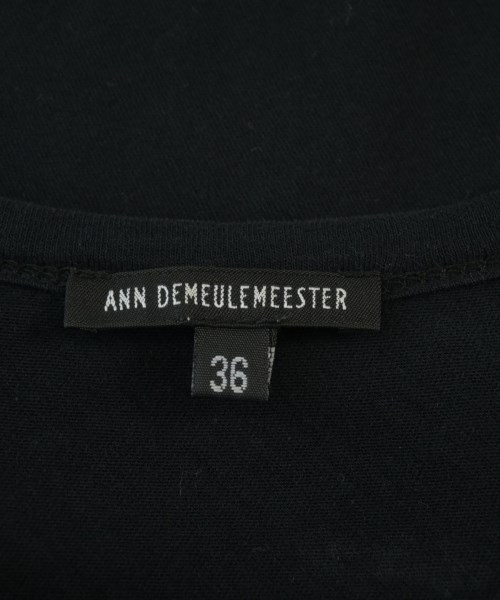 ANN DEMEULEMEESTER（アンドゥムルメステール）ノースリーブ 黒 サイズ:36(XS位) レディース/2200723495017