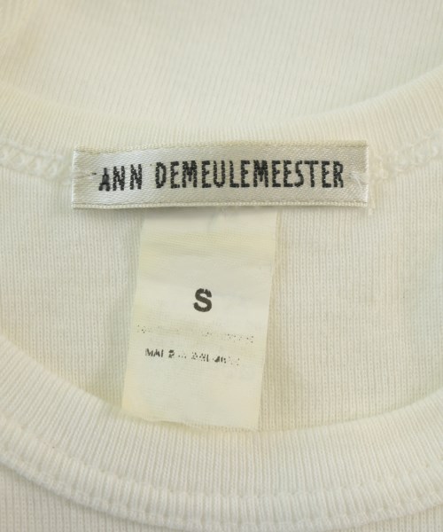ANN DEMEULEMEESTER（アンドゥムルメステール）タンクトップ 白 サイズ:S レディース/2200723495031