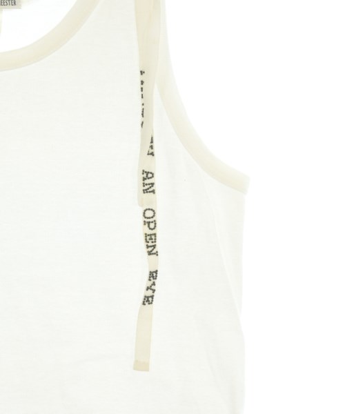 ANN DEMEULEMEESTER（アンドゥムルメステール）タンクトップ 白 サイズ:S レディース/2200723495031