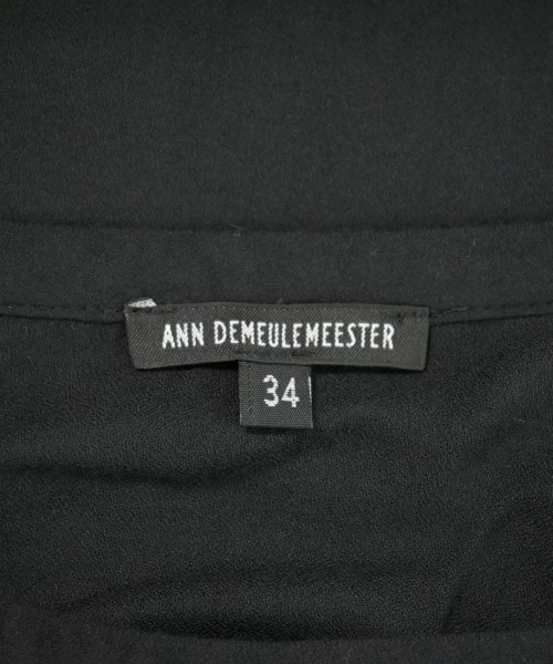 ANN DEMEULEMEESTER（アンドゥムルメステール）カジュアルシャツ 黒 サイズ:34(XXS位) レディース/2200702598760