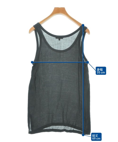 ANN DEMEULEMEESTER（アンドゥムルメステール）カジュアルシャツ 黒 サイズ:34(XXS位) レディース/2200702598760