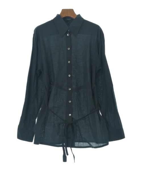 ANN DEMEULEMEESTER(アンドゥムルメステール)カジュアルシャツ 紺 サイズ:40(M位)/2200683920048
