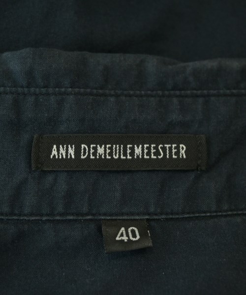 ANN DEMEULEMEESTER（アンドゥムルメステール）カジュアルシャツ 紺 サイズ:40(M位) レディース/2200683920048