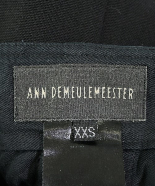 ANN DEMEULEMEESTER（アンドゥムルメステール）スラックス 黒 サイズ:M レディース/2200687778010