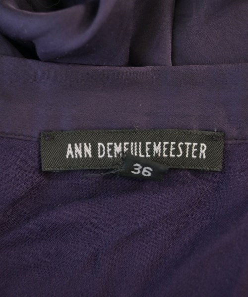 ANN DEMEULEMEESTER（アンドゥムルメステール）ワンピース 紫 サイズ:36(XS位) レディース/2200691070292