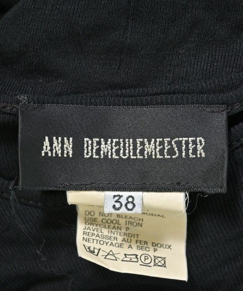 ANN DEMEULEMEESTER（アンドゥムルメステール）ワンピース 黒 サイズ:38(S位) レディース/2200691590028