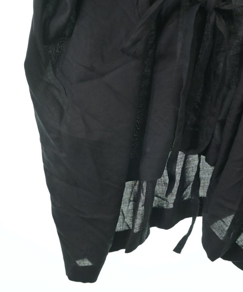 ANN DEMEULEMEESTER（アンドゥムルメステール）カジュアルシャツ 黒 サイズ:36(XS位) レディース/2200689124846