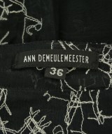 ANN DEMEULEMEESTER（アンドゥムルメステール）カジュアルシャツ 黒 サイズ:36(XS位) レディース/2200689124921