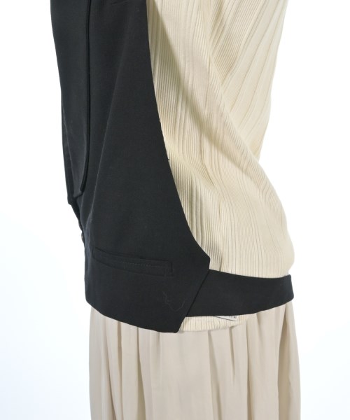 ANN DEMEULEMEESTER（アンドゥムルメステール）ベスト 黒 サイズ:36(XS位) レディース/2200689124938