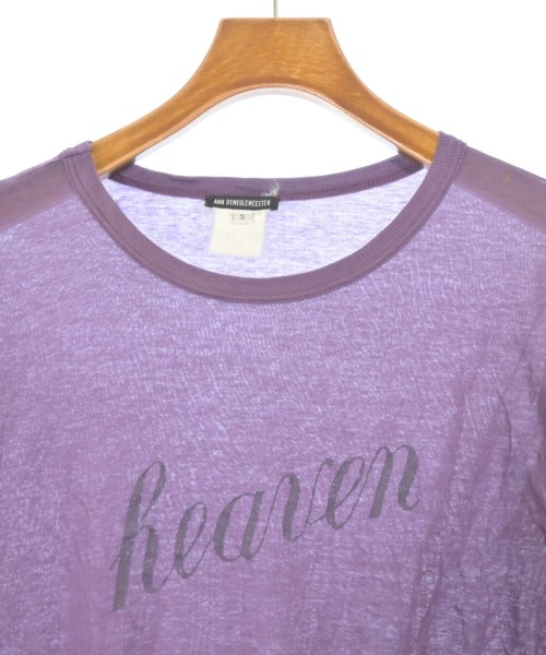 ANN DEMEULEMEESTER（アンドゥムルメステール）Tシャツ・カットソー 紫 サイズ:S レディース/2200689787867