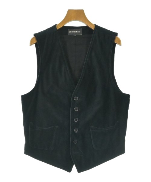 ANN DEMEULEMEESTER(アンドゥムルメステール)ベスト 緑 サイズ:S/2200691081021