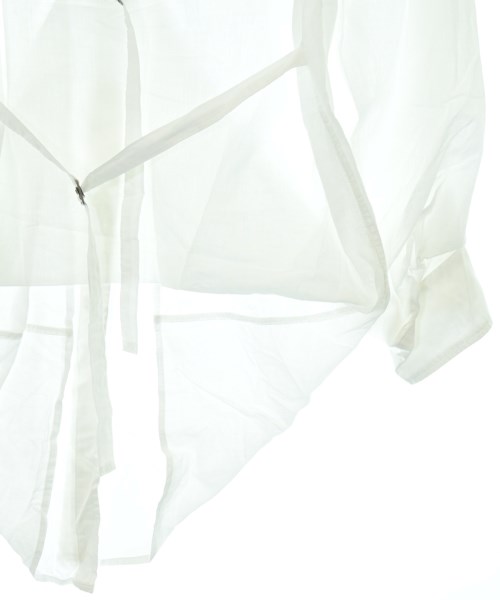 ANN DEMEULEMEESTER（アンドゥムルメステール）カジュアルシャツ 白 サイズ:36(XS位) レディース/2200691081588