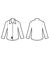 ANN DEMEULEMEESTER（アンドゥムルメステール）カジュアルシャツ 白 サイズ:36(XS位) レディース/2200691081588