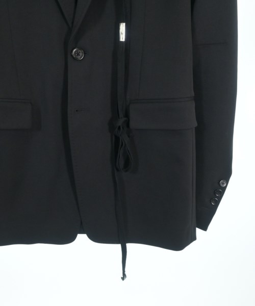 ANN DEMEULEMEESTER（アンドゥムルメステール）テーラードジャケット 黒 サイズ:XS メンズ/2200691688015