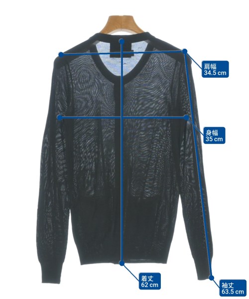 D&G（ディー＆ジー）カーディガン 黒 サイズ:S レディース/2200620836050