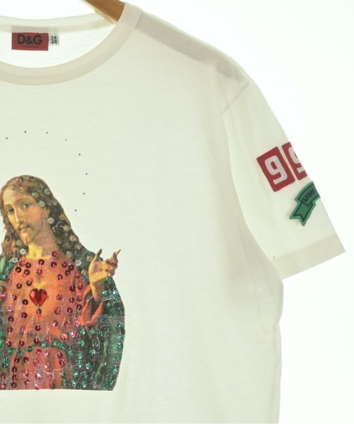 D&G（ディー＆ジー）Tシャツ・カットソー 白 サイズ:48(L位) メンズ/2200594329015