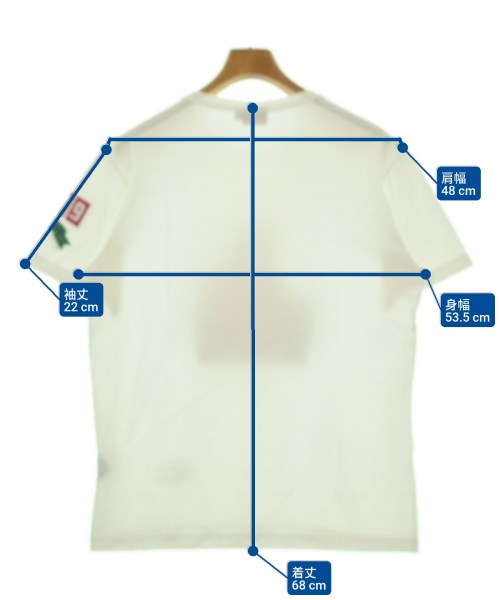 D&G（ディー＆ジー）Tシャツ・カットソー 白 サイズ:48(L位) メンズ/2200594329015