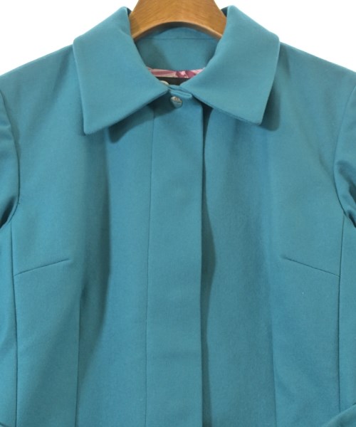 D&G（ディー＆ジー）ステンカラーコート 青 サイズ:40(M位) レディース/2200640949020