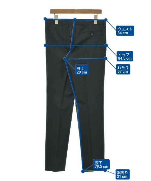 D&G（ディー＆ジー）スラックス 黒 サイズ:48(L位) メンズ/2200613648042