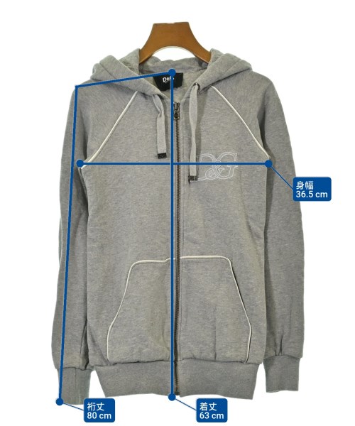 D&G（ディー＆ジー）パーカー グレー サイズ:36(XS位) レディース/2200615217024