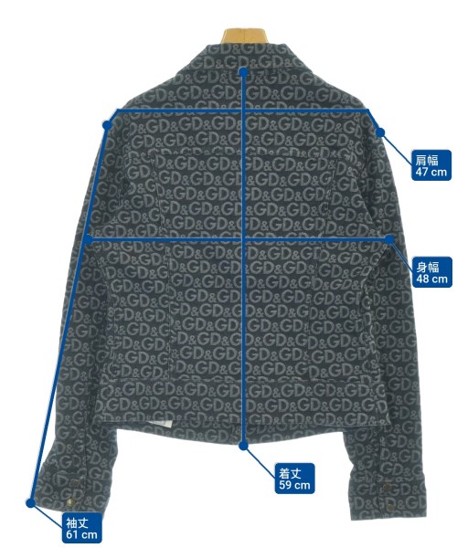 D&G（ディー＆ジー）デニムジャケット 紺 サイズ:32(XXS位) レディース/2200672514043