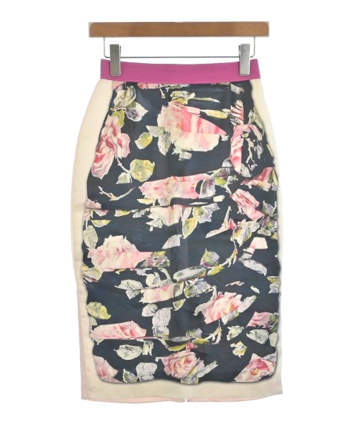 D&G(ディー＆ジー)ひざ丈スカート その他（柄物・カラフル） サイズ:38(S位)/2200670577071