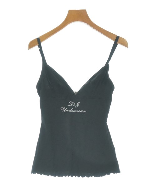 D&G(ディー＆ジー)キャミソール 黒 サイズ:3(L位)/2200677264011