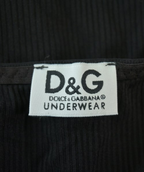 D&G（ディー＆ジー）キャミソール 黒 サイズ:3(L位) レディース/2200677264011