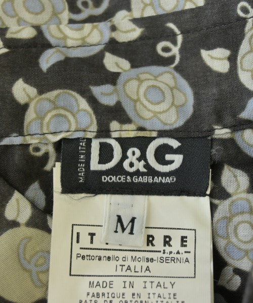 D&G（ディー＆ジー）カジュアルシャツ 黒 サイズ:M メンズ/2200697527219