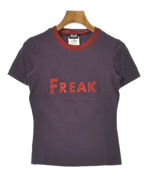 D&G(ディー＆ジー)Tシャツ・カットソー 紫 サイズ:38(S位)/2200701375140