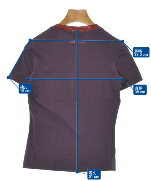 D&G（ディー＆ジー）Tシャツ・カットソー 紫 サイズ:38(S位) レディース/2200701375140