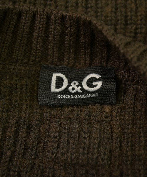 D&G（ディー＆ジー）ニット・セーター 茶 サイズ:S メンズ/2200654666043
