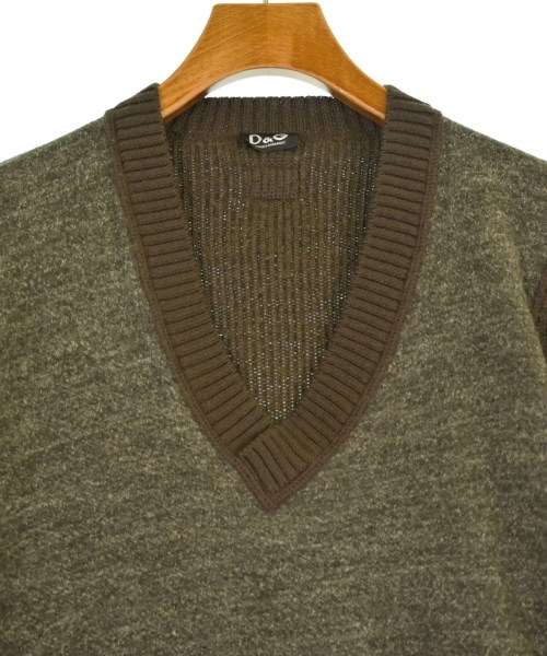 D&G（ディー＆ジー）ニット・セーター 茶 サイズ:S メンズ/2200654666043