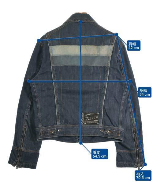 D&G（ディー＆ジー）デニムジャケット 紺 サイズ:50(L位) メンズ/2200647583012