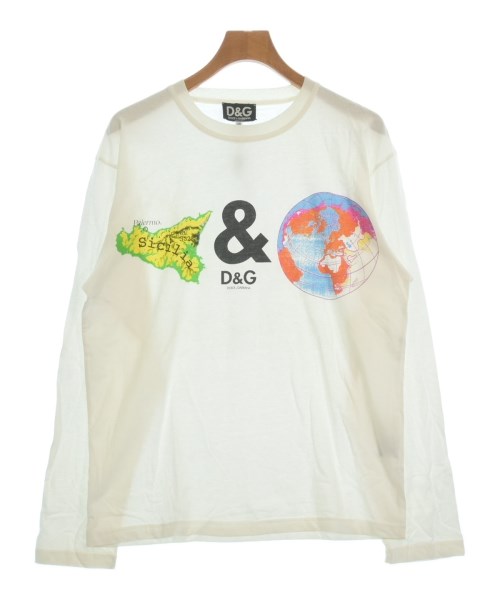D&G(ディー＆ジー)Tシャツ・カットソー 白 サイズ:50(XL位)/2200702147869