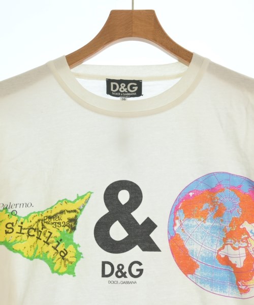 D&G（ディー＆ジー）Tシャツ・カットソー 白 サイズ:50(XL位) メンズ/2200702147869