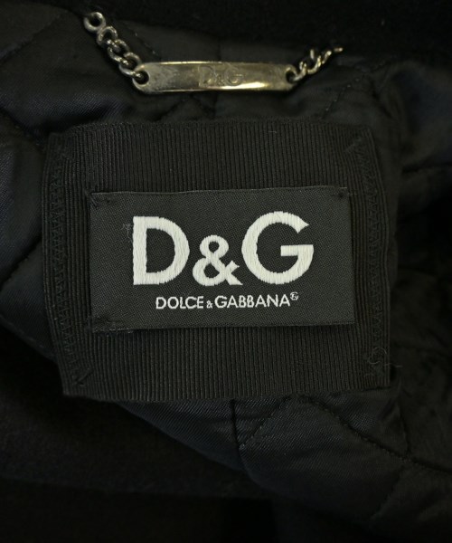 D&G（ディー＆ジー）ピーコート 黒 サイズ:46(M位) メンズ/2200701389031