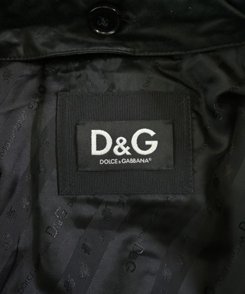 D&G（ディー＆ジー）トレンチコート 黒 サイズ:46(M位) メンズ/2200701389062