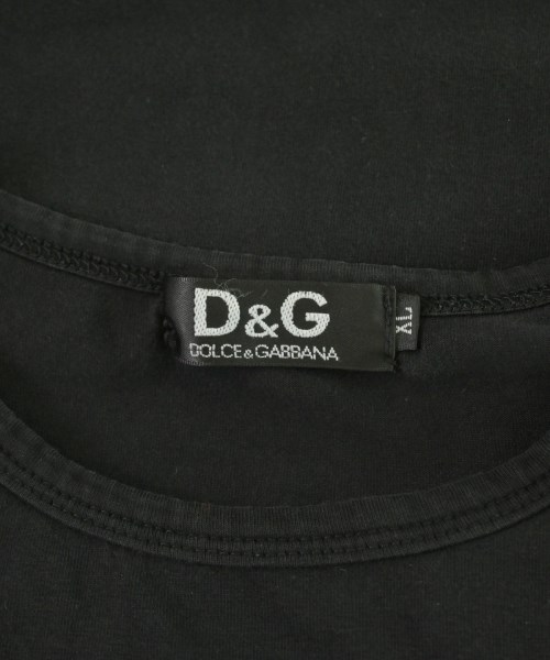 D&G（ディー＆ジー）Tシャツ・カットソー 黒 サイズ:XL メンズ/2200704851023