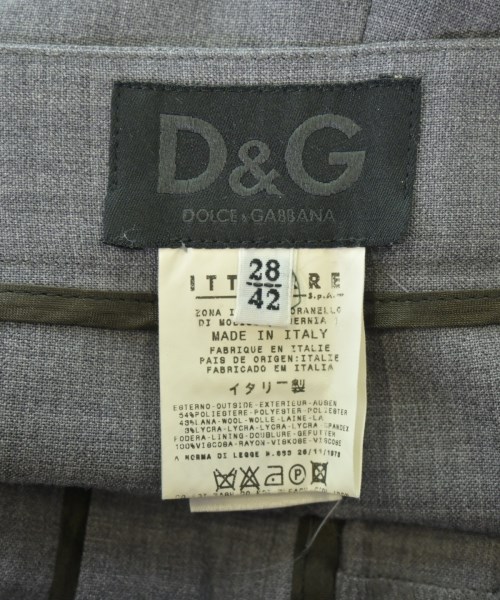 D&G（ディー＆ジー）スラックス グレー サイズ:28(L位) レディース/2200705646260